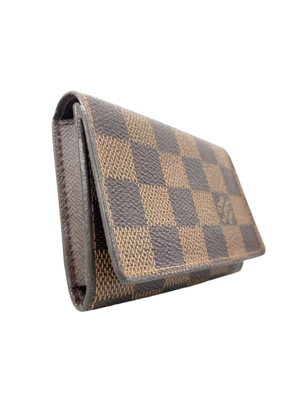 Louis Vuitton Card Case Damier Business Holder Ebene